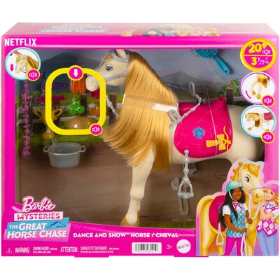 Barbie. Tańczący koń z akcesoriami