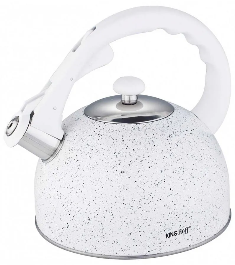 Biały elegancki czajnik z powłoką marmurową 2,6L Z2-A61