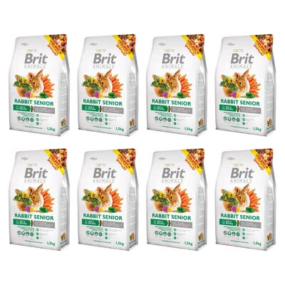 Karma dla gryzoni BRIT Rabbit Senior Complete 8 x 1.5 kg