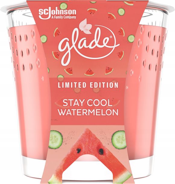 Świeca zapachowa GLADE STAY COOL WATERMELON 129g