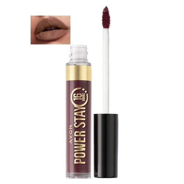 Avon Matowa szminka w płynie 16H Non-Stop Nude