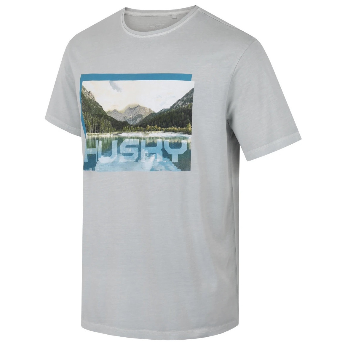 Koszulka męska Husky Tee Lake M Rozmiar: XL / Kolor: jasnoszary