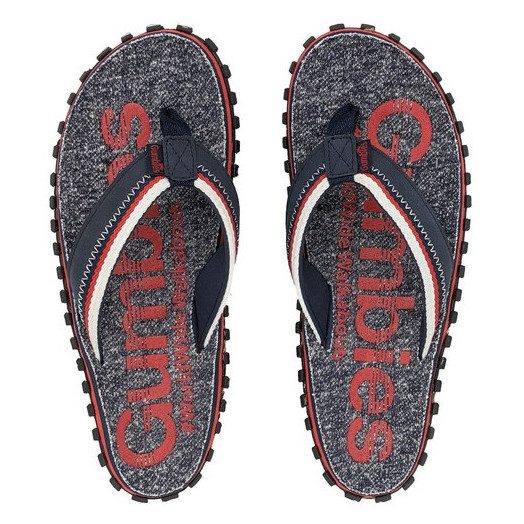 Japonki Gumbies Cairns Red Rozmiar butów (UE): 40 / Kolor: szary/czerwony