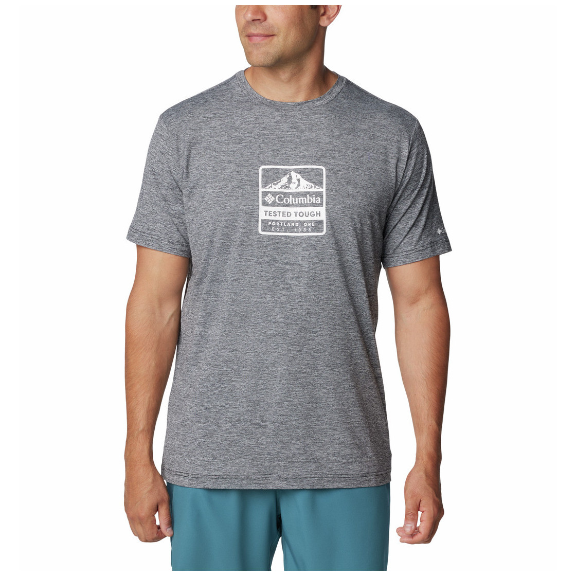 Koszulka męska Columbia Kwick Hike™ Graphic SS Tee Rozmiar: XL / Kolor: szary