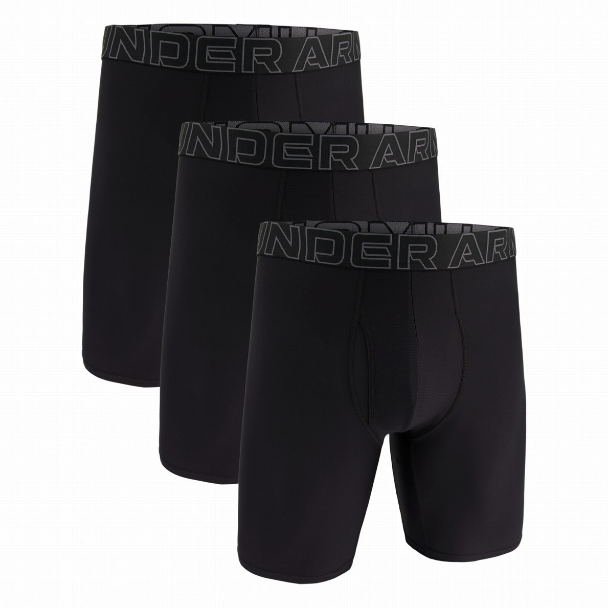 Męskie bokserki Under Armour Perf Tech 9in Rozmiar: M / Kolor: czarny