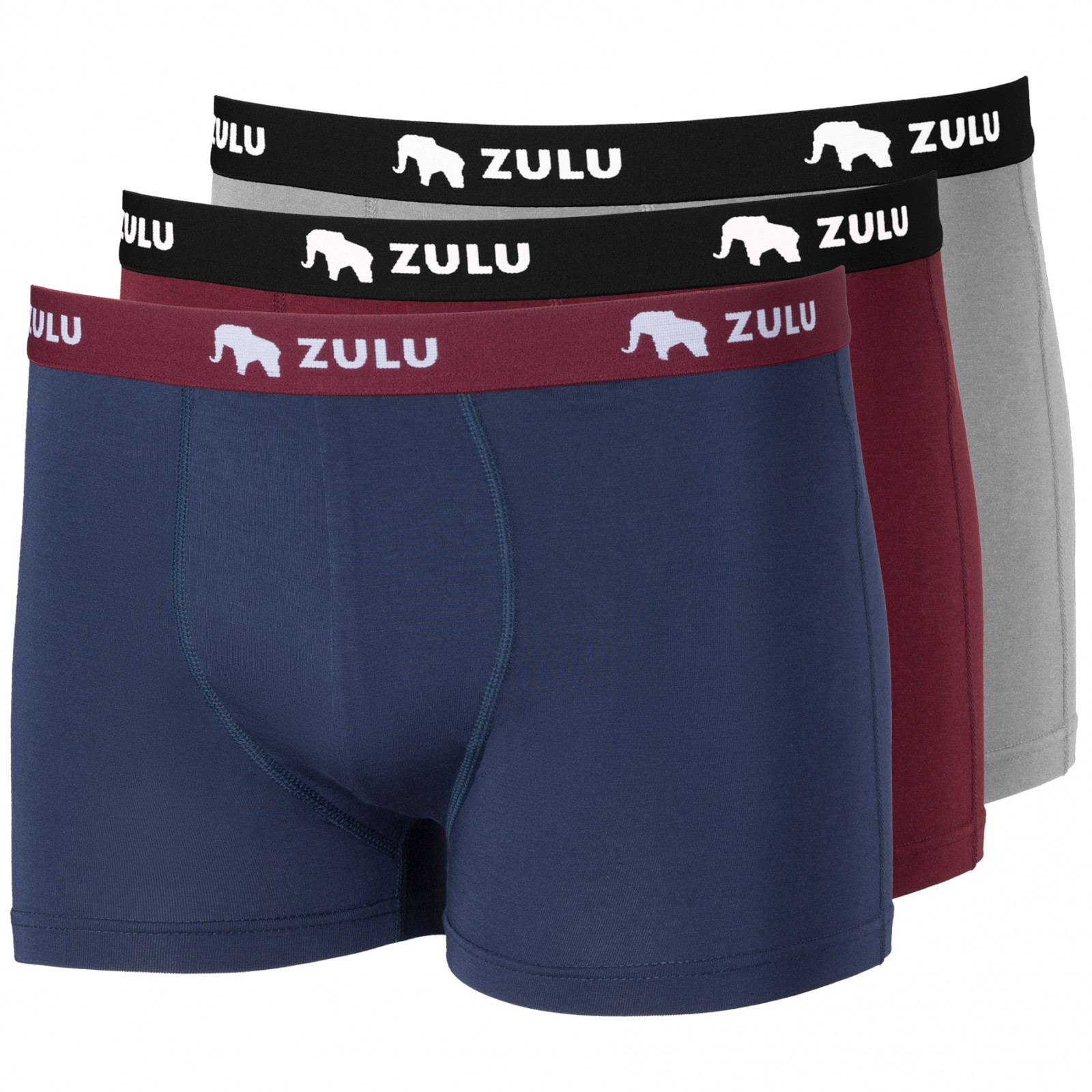 Męskie bokserki Zulu Bambus 210 3-pack Rozmiar: XXL / Kolor: mix2