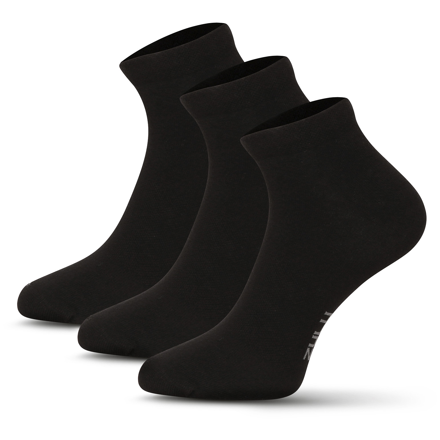 Zestaw skarpetek Zulu Cotton Ultra 3-pack Rozmiar skarpet: 43-47 / Kolor: czarny