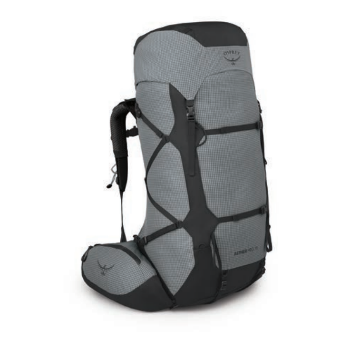 Damski plecak turystyczny Osprey Ariel Pro 75 Rozmiar plecaka: XS/S / Kolor: szary