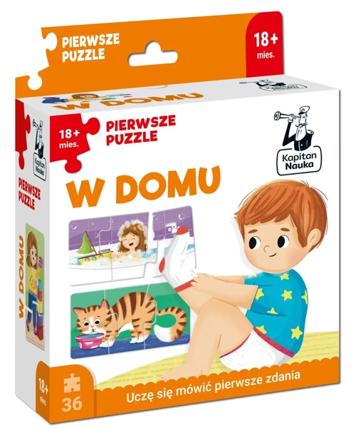 Kapitan Nauka. Pierwsze puzzle W domu - dr Anna n. hum. Zając