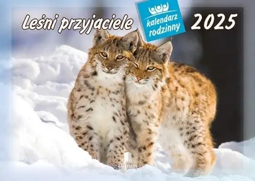 Kalendarz 2025 Rodzinny Leśni Przyjaciele - x