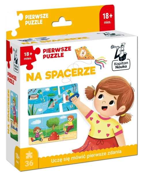 Kapitan Nauka. Pierwsze puzzle Na spacerze - dr Anna n. hum. Zając