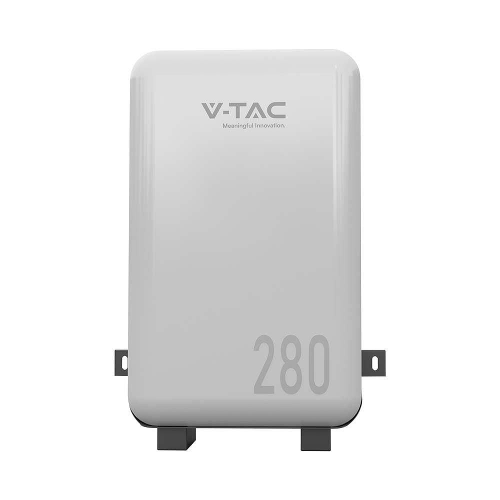 Magazyn energii ścienny 14,33kWh 51,2V IP65 V-TAC VESTWOODS VT-48280-W2
