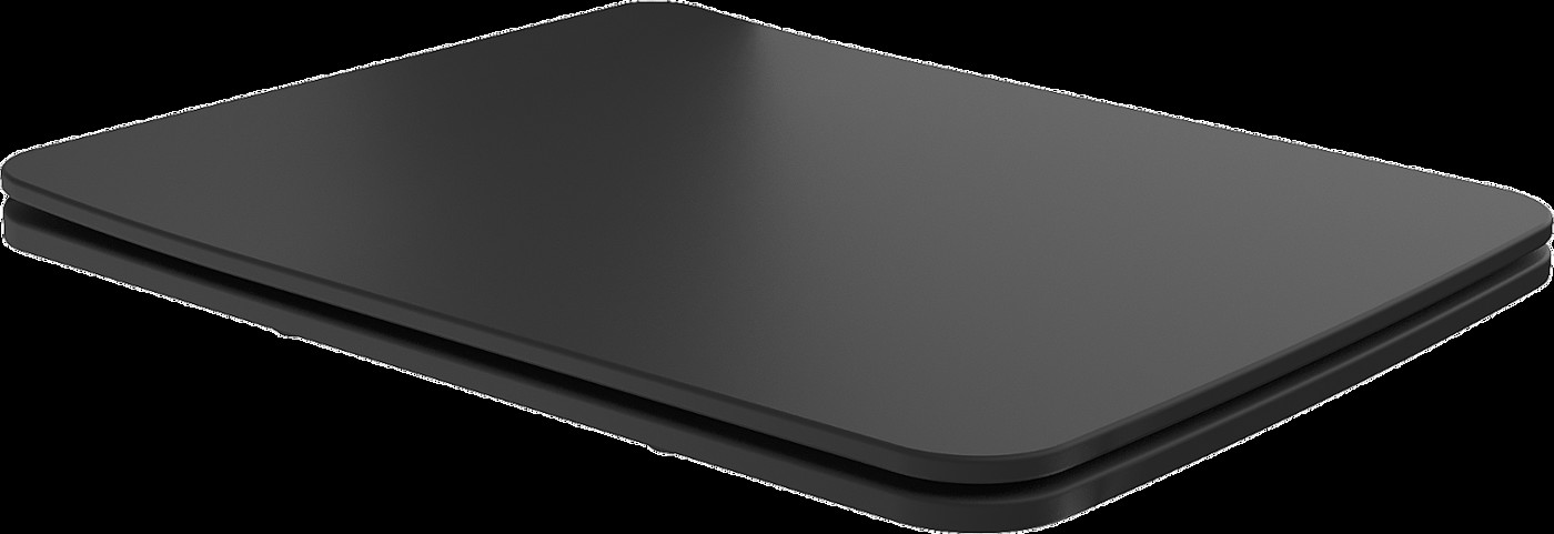 Mexen Vera deska wolnoopadająca slim, duroplast, czarna mat - 39164085