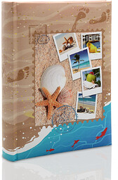 Album wsuwany Plaża szyty na 200 zdjęć 10x15