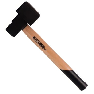 Młotek kamieniarski z osłoną gumową 1500g