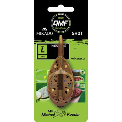 Koszyczek do metody MIKADO Feeder Shot Q.M.F. System L 60g