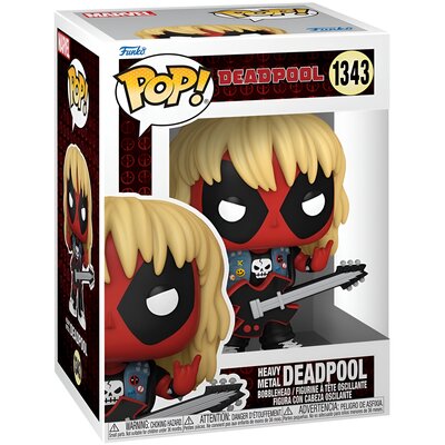 Funko POP!, figurka kolekcjonerska, Marvel: Deadpool - Metal band