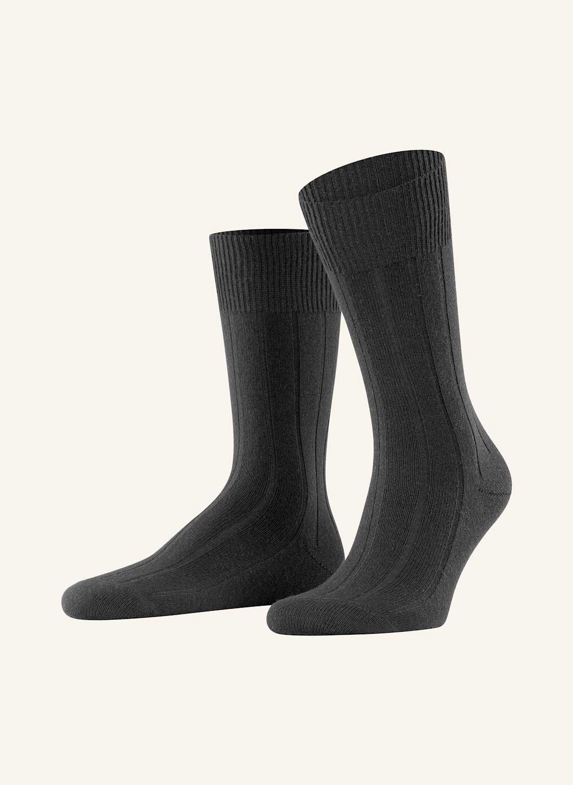 Falke Skarpety Lhasa Rib Z Wełną Merino schwarz