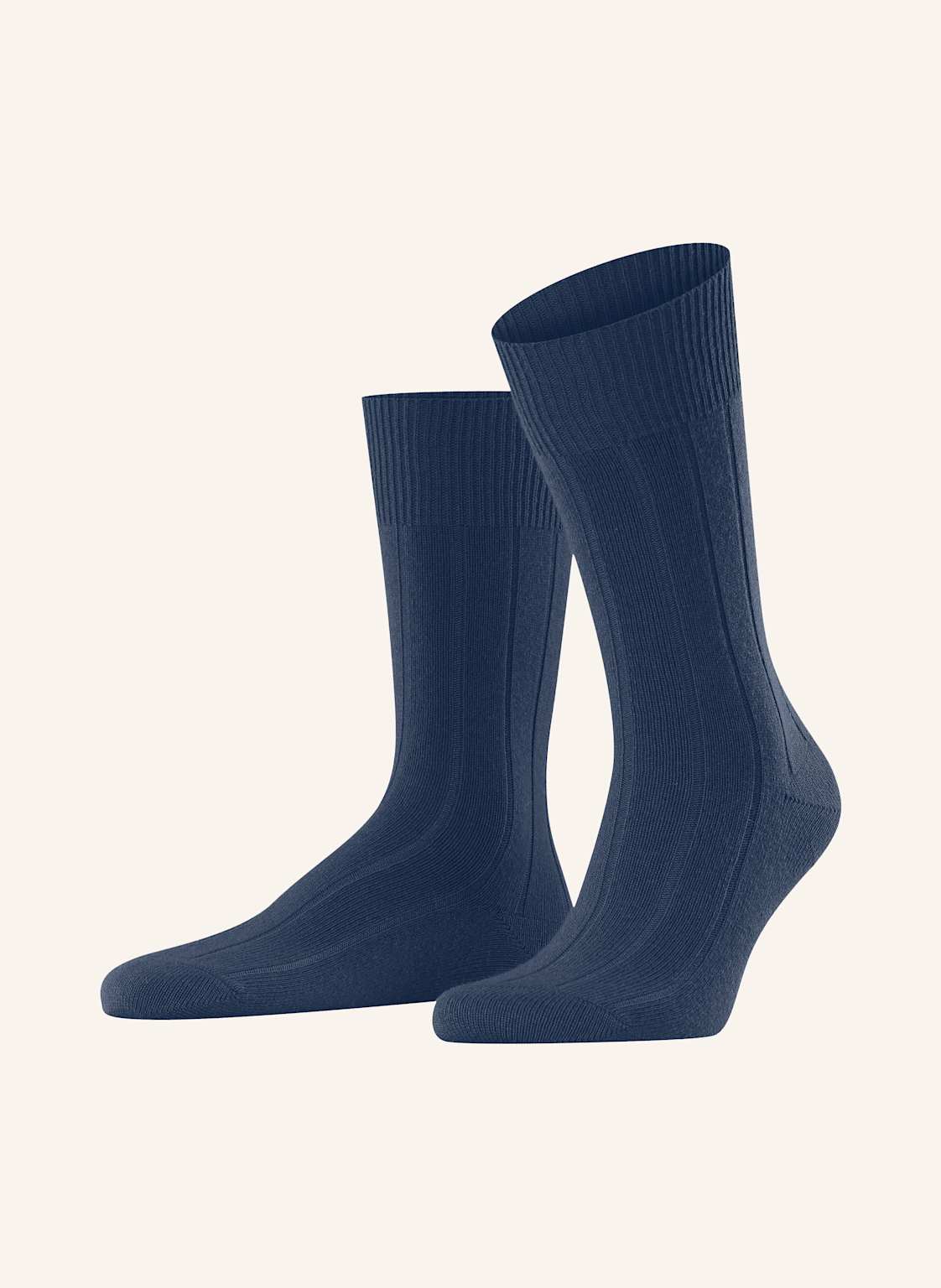 Falke Skarpety Lhasa Rib Z Wełną Merino blau