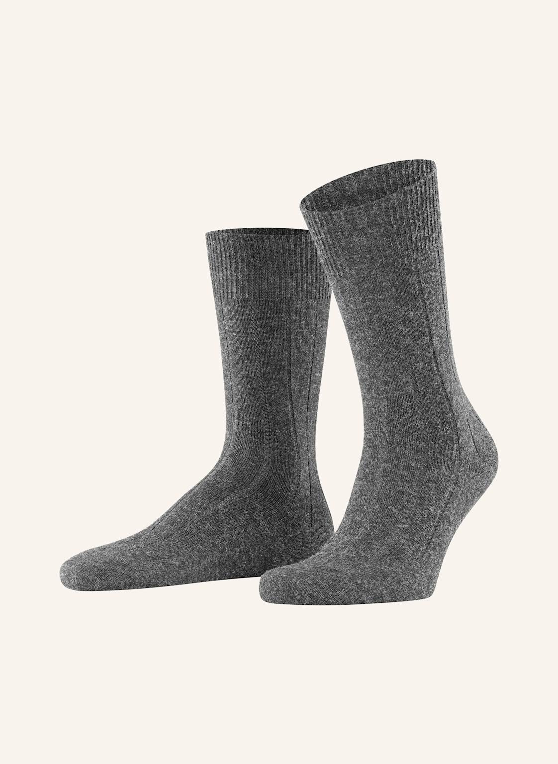 Falke Skarpety Lhasa Rib Z Wełną Merino grau