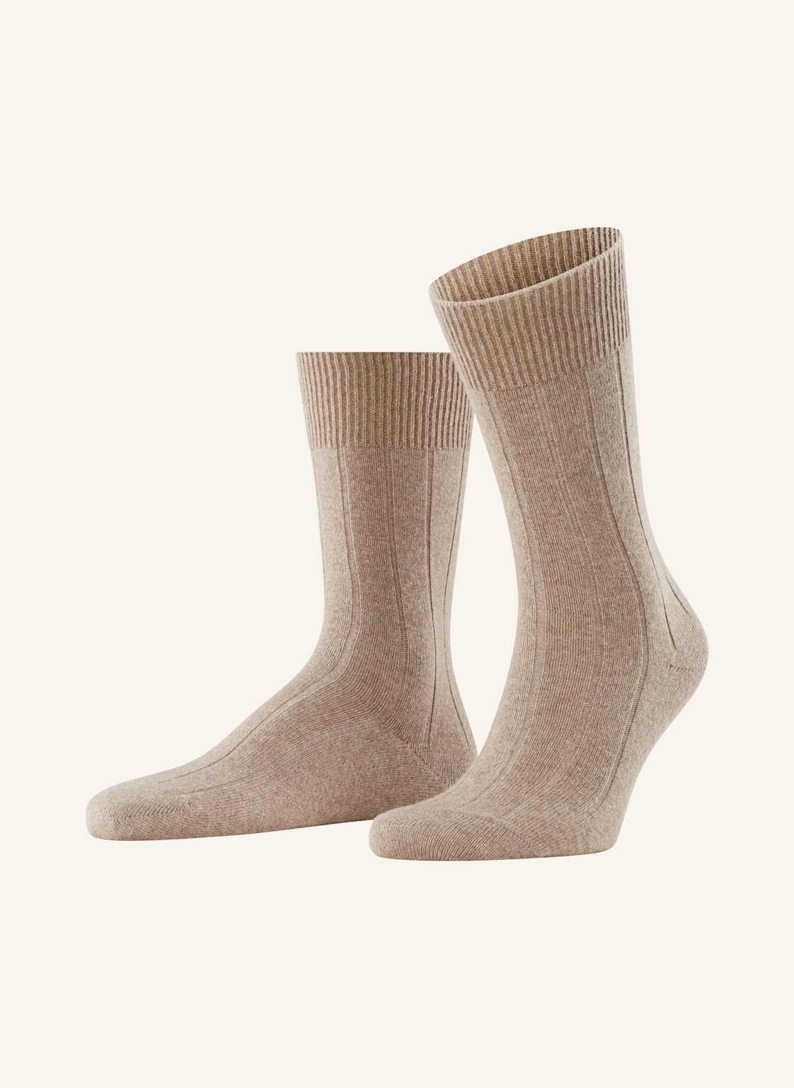 Falke Skarpety Lhasa Rib Z Wełną Merino braun