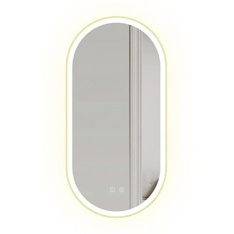 Tutumi LUSTRO ŚCIENNE LED OVL 50x100cm Złote