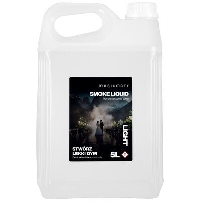 Płyn do wytwornic dymu MUSICMATE Fog Liquid Light 5 l