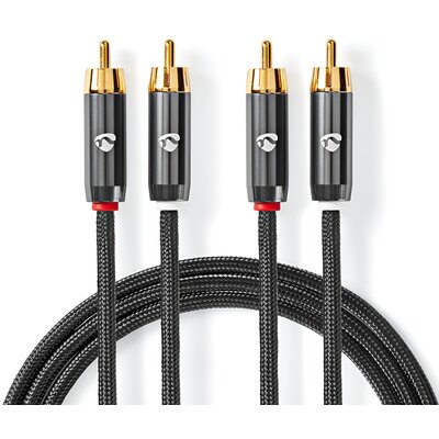 Kabel 2xRCA - 2xRCA NEDIS 1 m