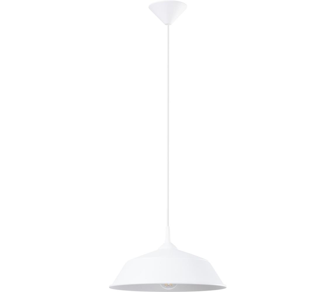 Sollux SL.1327 - Żyrandol na lince FRIKA 1xE27/15W/230V biały