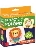 Połącz połówki. Zwierzęta