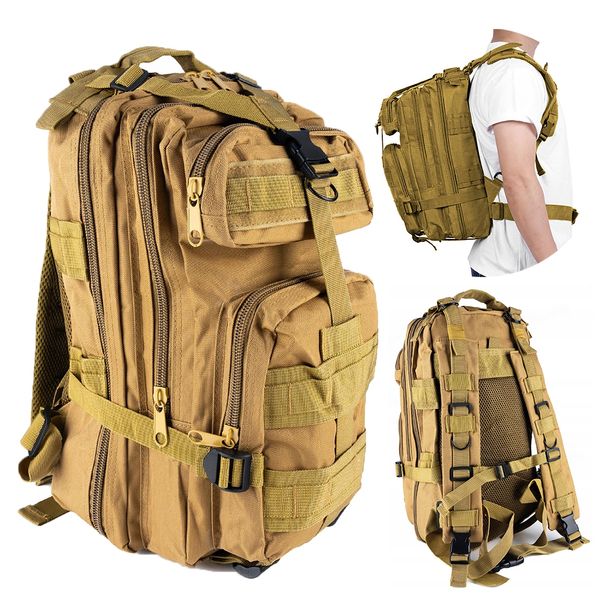 Plecak Taktyczny Wojskowy Militarny Turystyczny 28l Lekki Survival Mocny