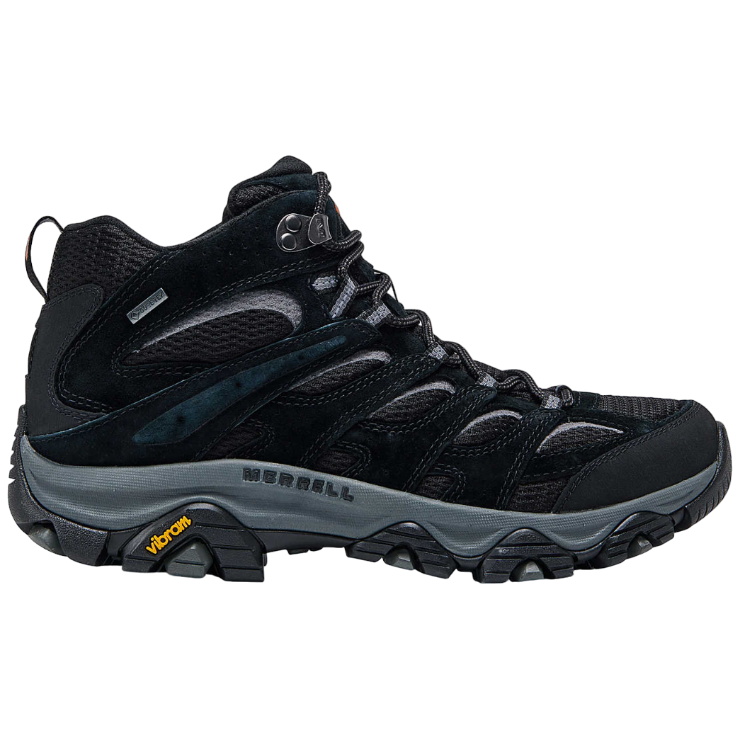 Męskie buty turystyczne Merrell Moab 3 Mid Gtx Rozmiar butów (UE): 42 / Kolor: czarny/szary
