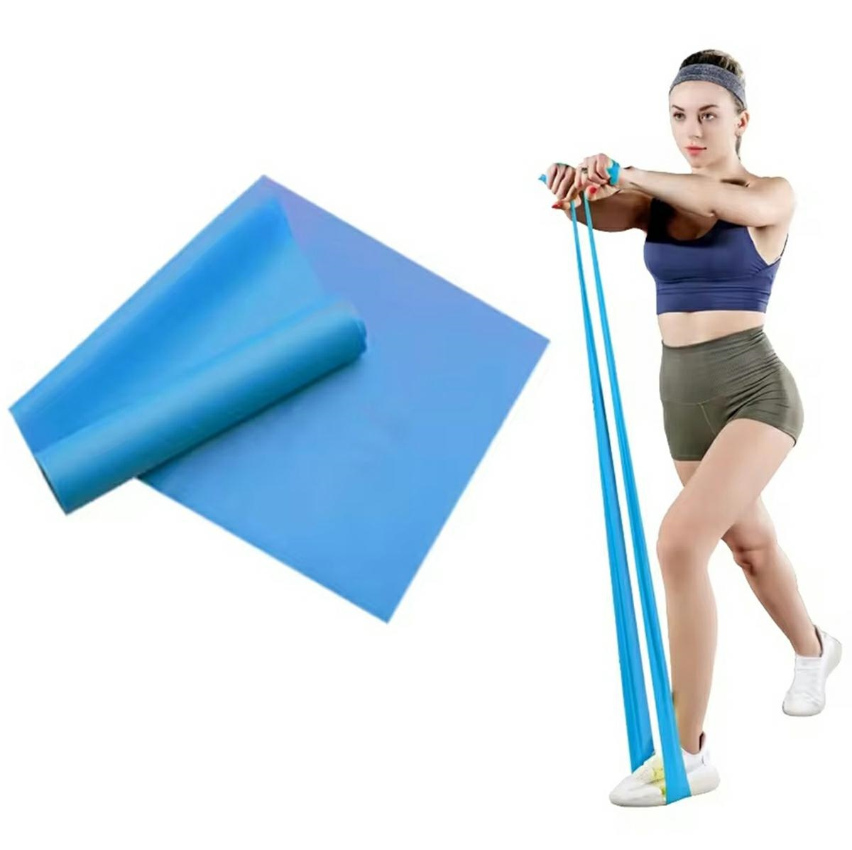 Elastyczna taśma gumowa do ćwiczeń fitness rehabilitacji 2-4 kg