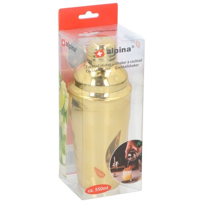 Shaker ALPINA 1060620 Złoty (550 ml)