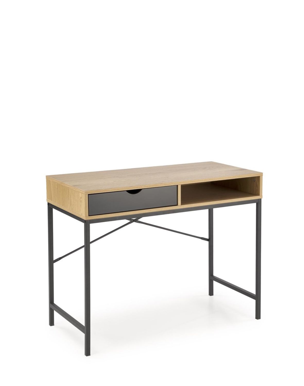 Nowoczesne, małe, biurko gabinetowe B50, loft, home office