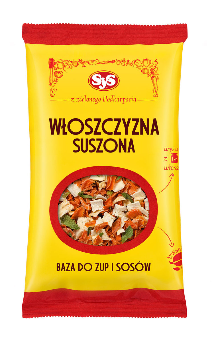SYS Włoszczyzna suszona 100g