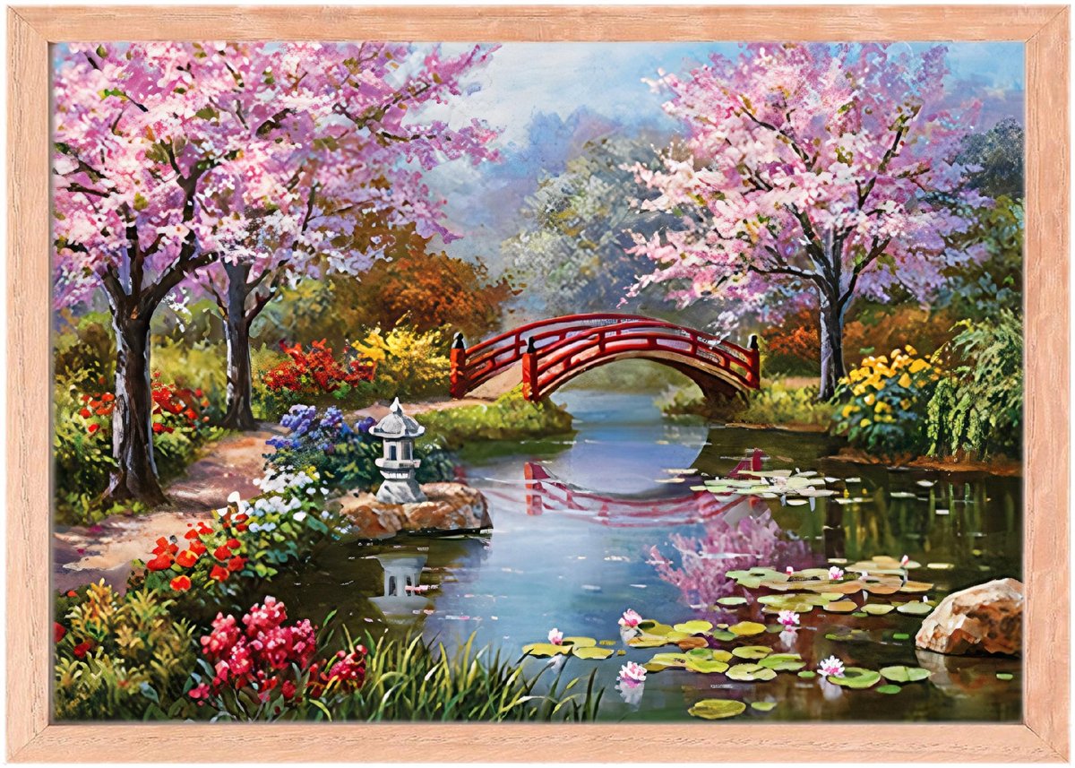 Haft Diamentowy Diamond Painting Mozaika + RAMKA DUŻA