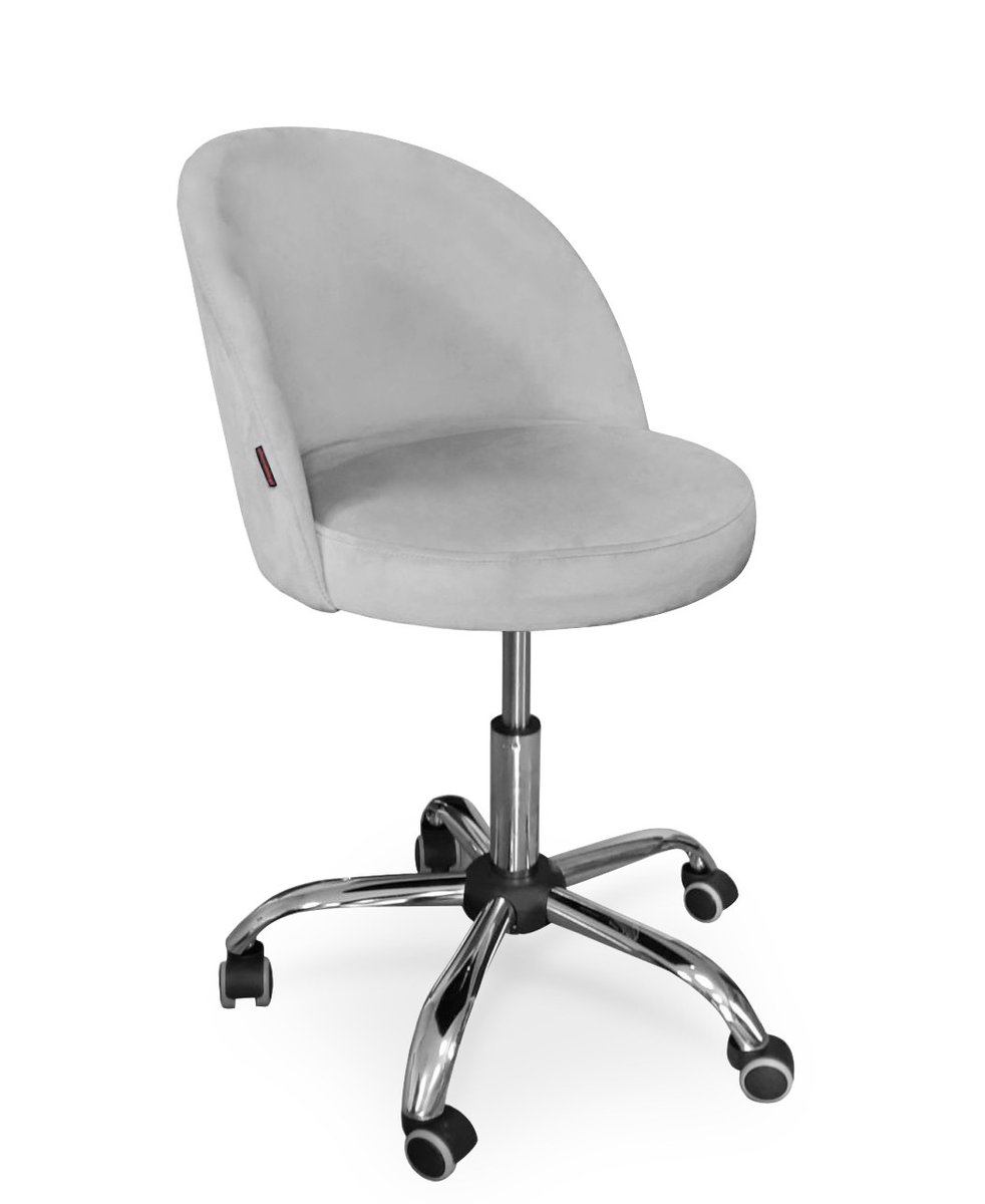 Fotel biurowy  obrotowy ASTON / jasny szary/ MG39