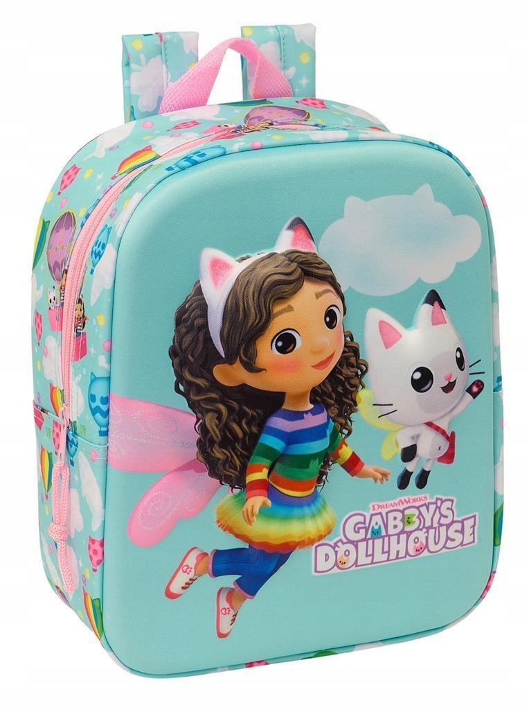 Plecak przedszkolny do przedszkola Gabi Koci Domek 3D