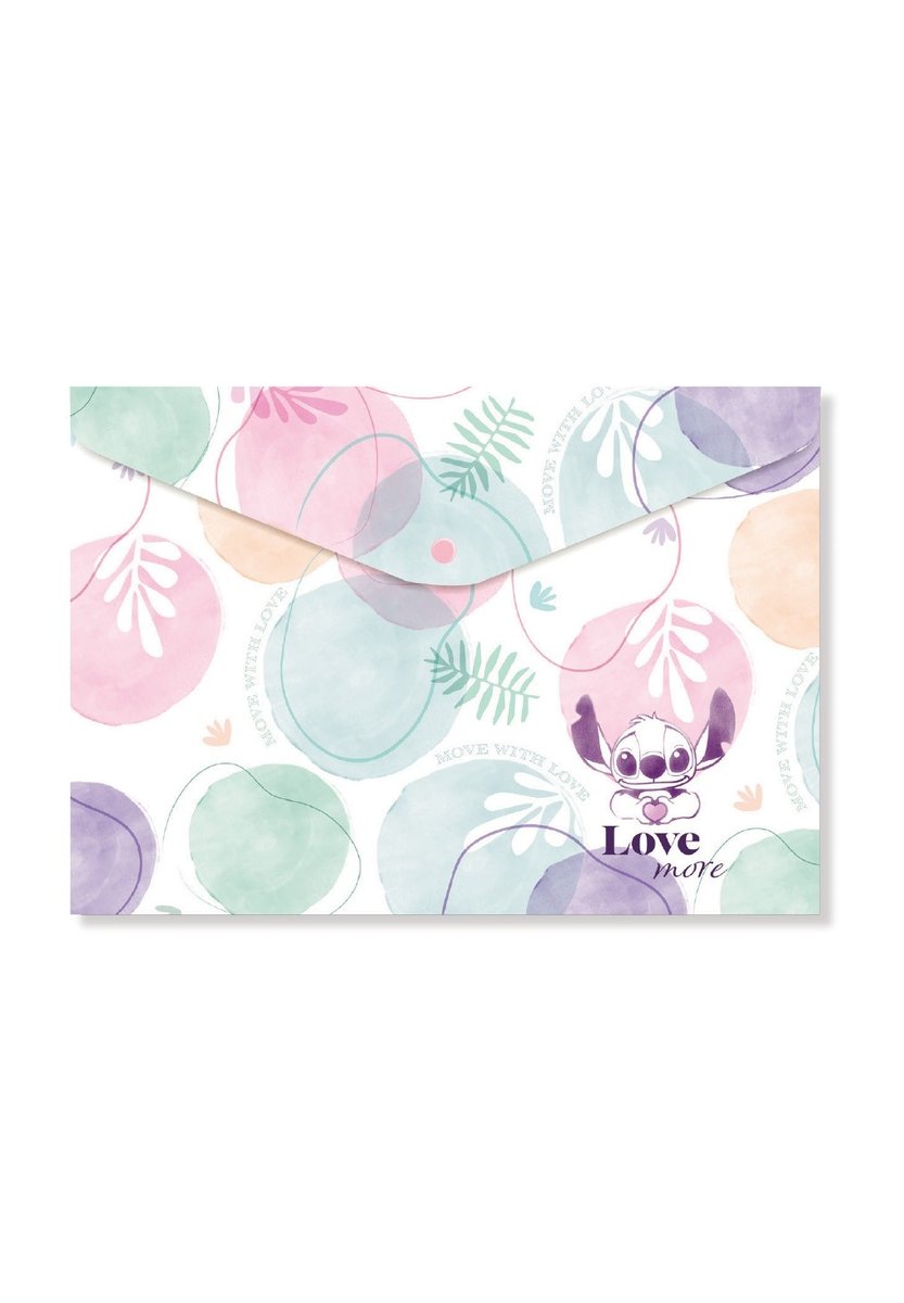 PATIO, koperta a4 na dokumenty disney fashion stitch wzór 3