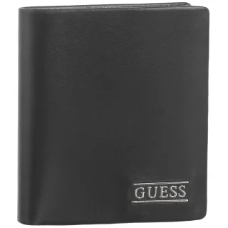 Portfel New Boston R Sml Blfld C Pckt SMNEBR LEA22 BLA (GU626-a) Guess