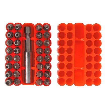 Top Tools zestaw bitów nietypowe, komplet 33 części, 39D355
