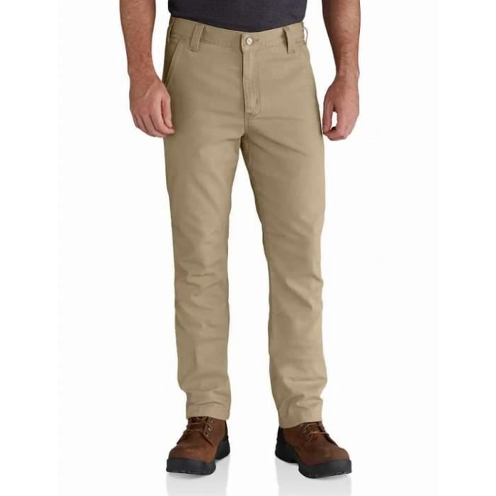 Carhartt Spodnie Rigby o prostym kroju khaki T.40 - 102821-253-W32/L32