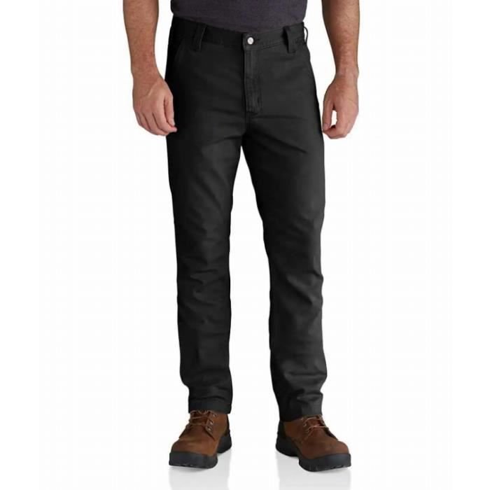 Spodnie CARHARTT Rigby Straight Fit Czarne T.42 - 102821-001-W34/L32