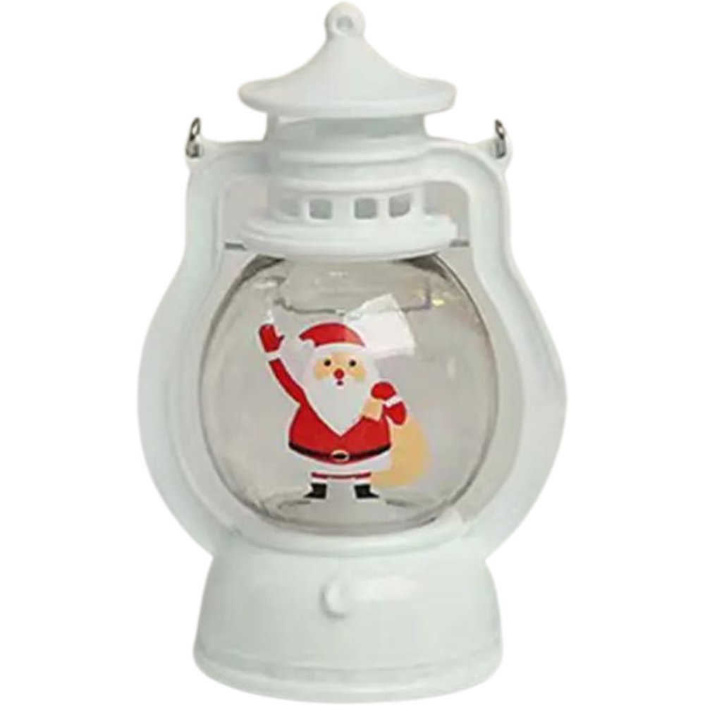 Lampion Led 12,6 Cm Świecznik Święty Mikołaj Dekoracja Świąteczna Latarenka