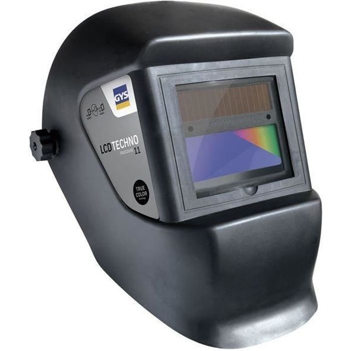 Maska LCD Techno 11 True Color GYS - 64997 - Ochrona oczu - Automatyczna - 11 DIN
