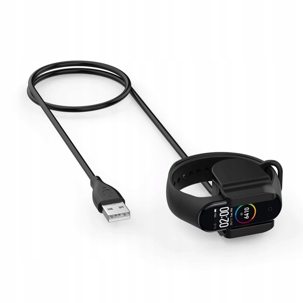 Ładowarka Kabel do Xiaomi MI BAND 4 klips 100cm