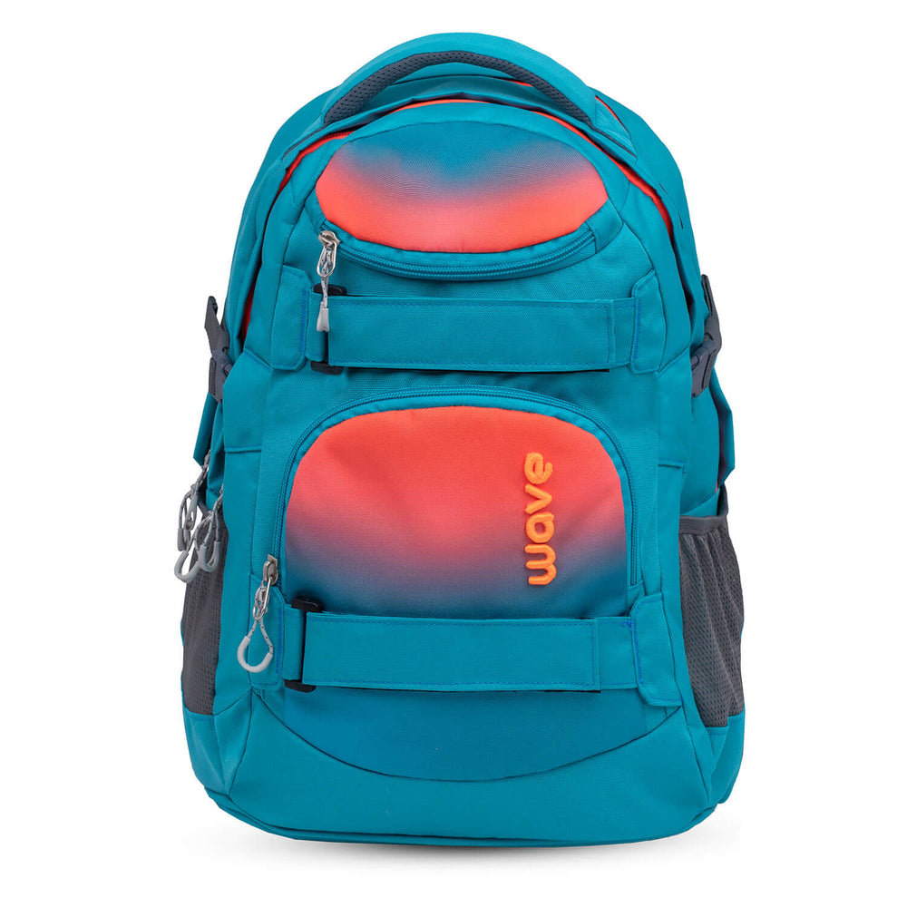 Wave Infinity Plecak szkolny „Ombre Neon Orange and Bluebird
