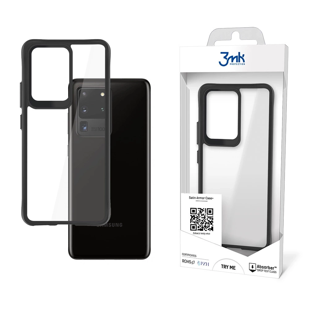 Etui 3mk Satin Armor Case+ na Samsung Galaxy S20 Ultra 5G - przezroczyste