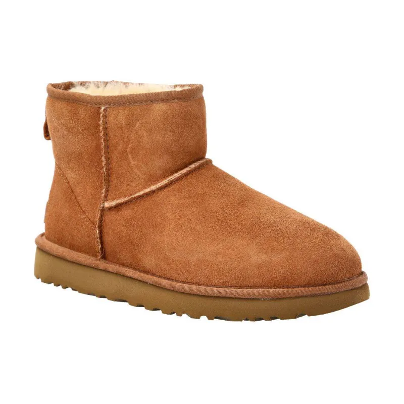 UGG Skórzane śniegowce Classic Mini II